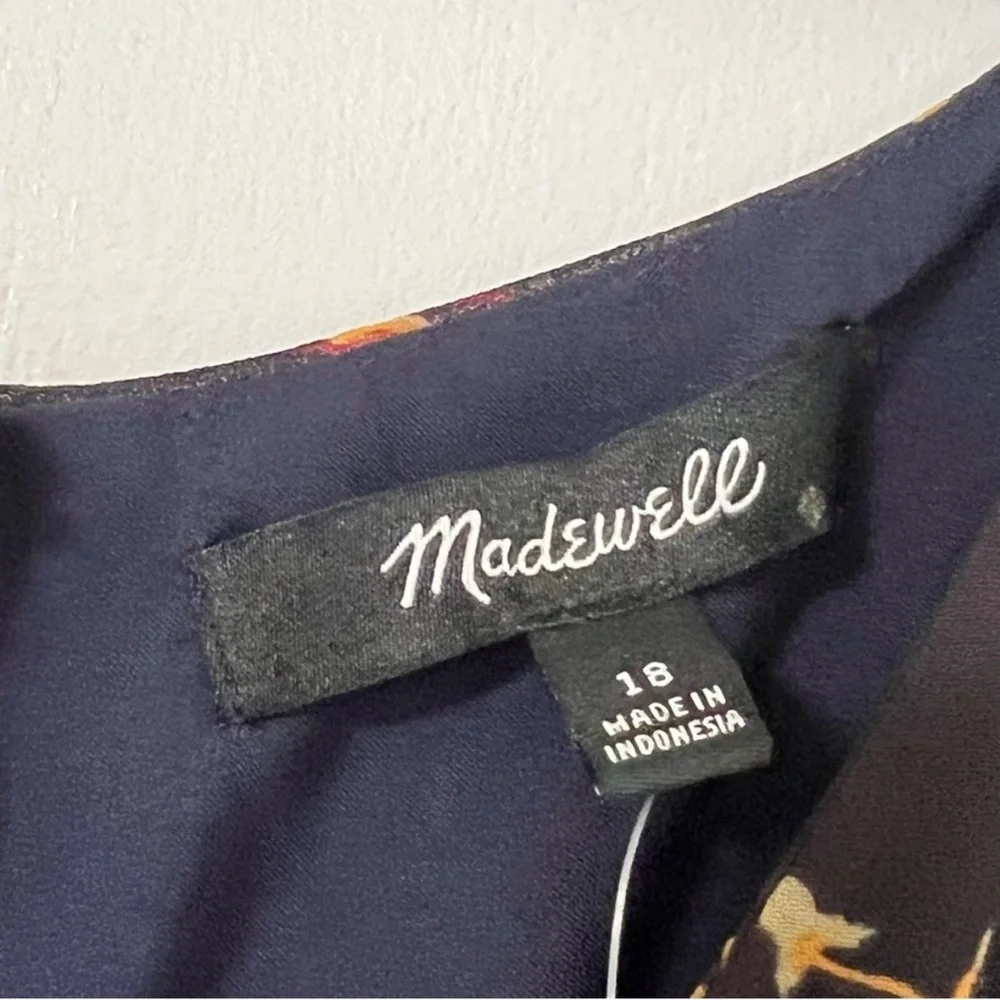 Madewell Black and Red Maxi Dress - Picture 6 of 11